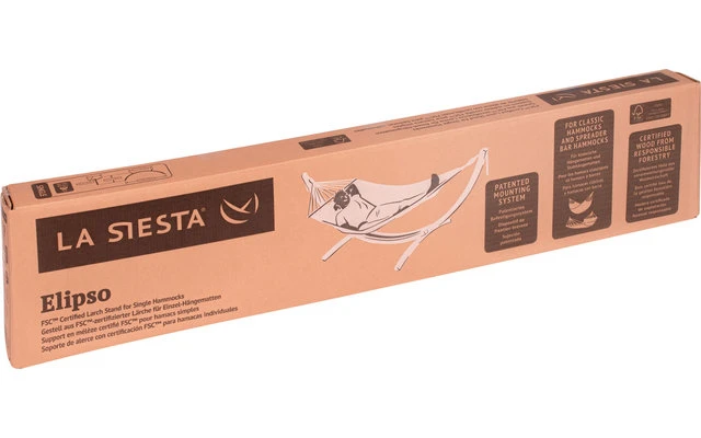 La Siesta Elipso Nature Holz-Hängemattengestell Für Doppel-Hängematten 6 La Siesta Elipso Nature Holz-Hängemattengestell Für Doppel-Hängematten – Bild 6