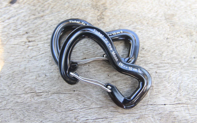 Ticket To The Moon Aluminium 10kN Aluminium Karabiner 2 Stück 3 Ticket To The Moon Aluminium 10kN Aluminium Karabiner 2 Stück – Bild 3
