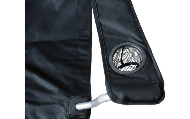 Basic Nature Travelchair Love Seat Faltsofa Schwarz 2 Basic Nature Travelchair Love Seat Faltsofa Schwarz – Bild 2