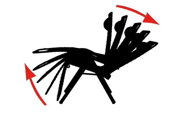 Crespo AA-234 Air Elite Sonnenliege 1 Crespo AA-234 Air Elite Sonnenliege