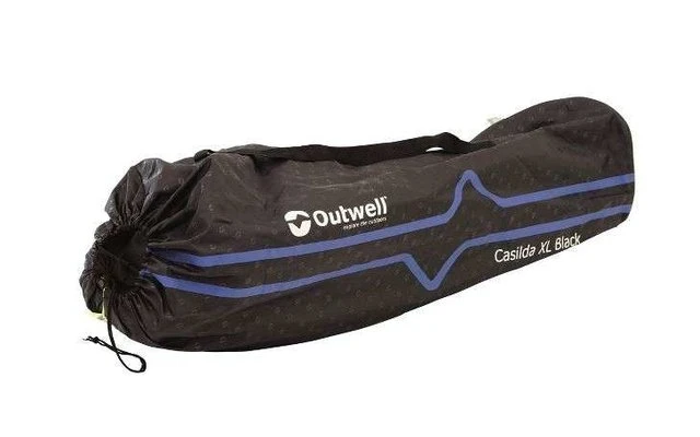 Outwell Casilda Halbmondstuhl XL Schwarz 2 Outwell Casilda Halbmondstuhl XL Schwarz – Bild 2