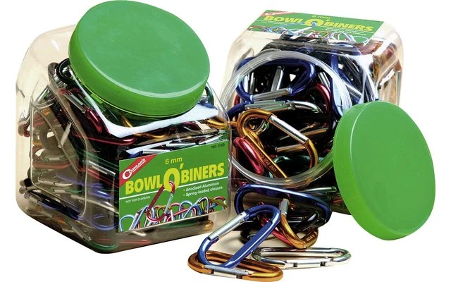 Coghlans Karabiner Im Bowl 6 X 60 Mm 174 Stück 1 Coghlans Karabiner Im Bowl 6 X 60 Mm 174 Stück