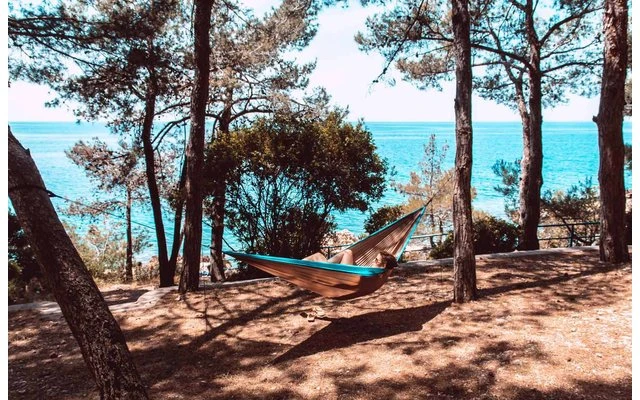 Amazonas Hängematte Silk Traveller Techno 4 Amazonas Hängematte Silk Traveller Techno – Bild 4