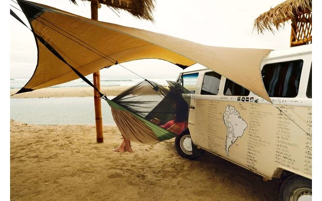 Amazonas Hängematte Adventure Moskito Thermo Grün/braun 5 Amazonas Hängematte Adventure Moskito Thermo Grün/braun – Bild 5