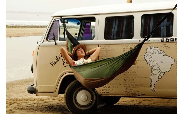 Amazonas Hängematte Adventure Moskito Thermo Grün/braun 6 Amazonas Hängematte Adventure Moskito Thermo Grün/braun – Bild 6