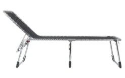 Crespo AL-364 XL Sonnenliege Dunkelgrau -Campingmöbel Geschäft 516590 3420432