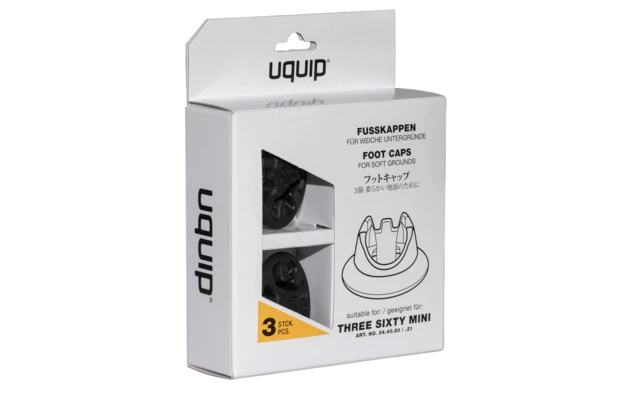 Uquip Muddy S (3 Pcs) Fußkappen Für Uquip Three Sixty Mini 3 Uquip Muddy S (3 Pcs) Fußkappen Für Uquip Three Sixty Mini – Bild 3